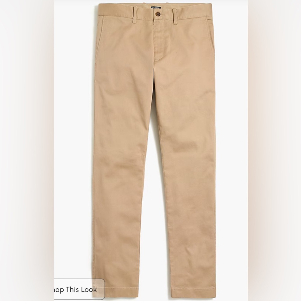 J.Crew Factory Slim-fit flex chino pant Size W31/L32 - Picture 2 of 10